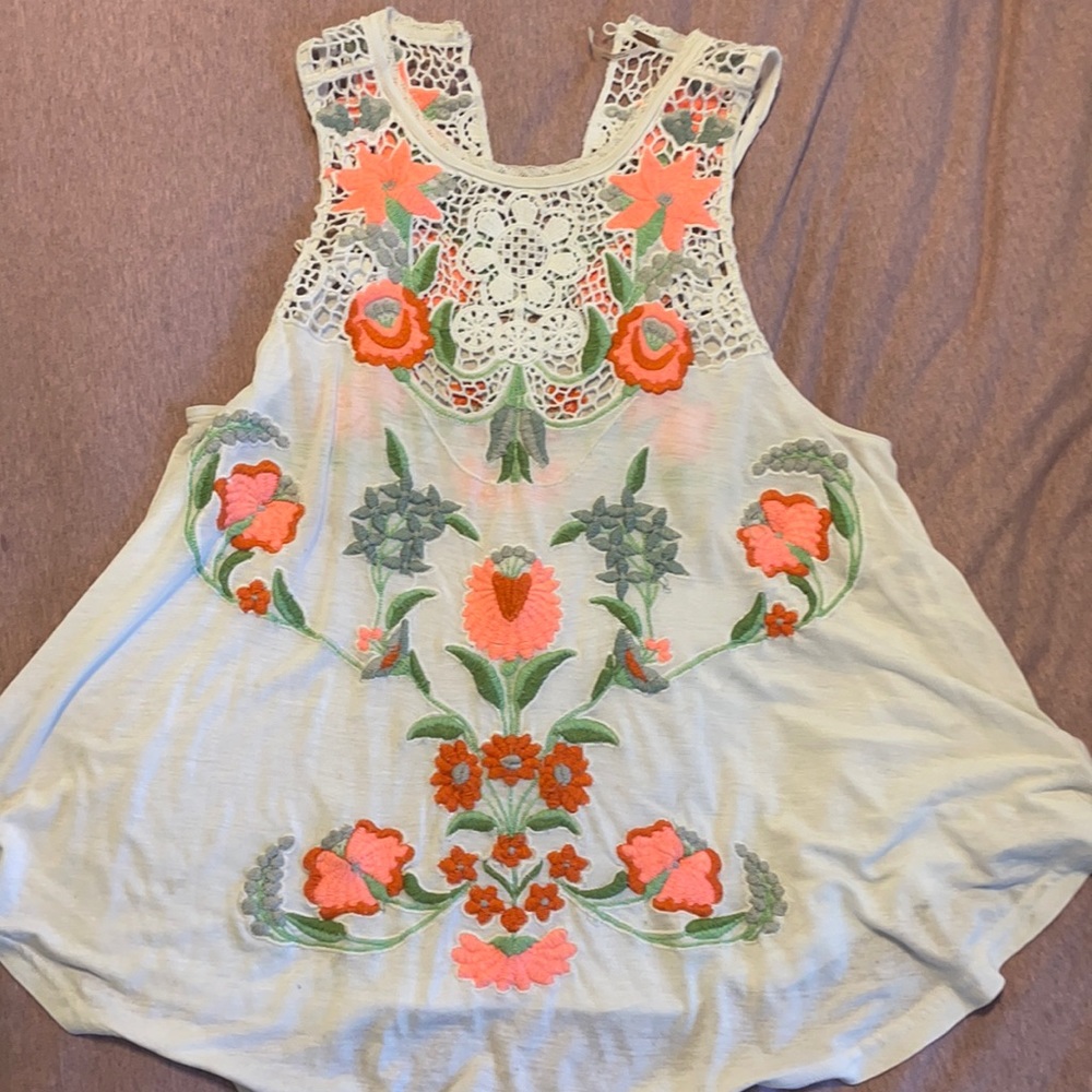 Free people lace top